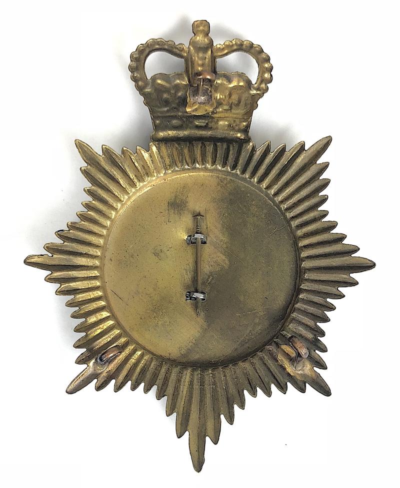 British Transport Police railway helmet plate badge c1962 - 1970