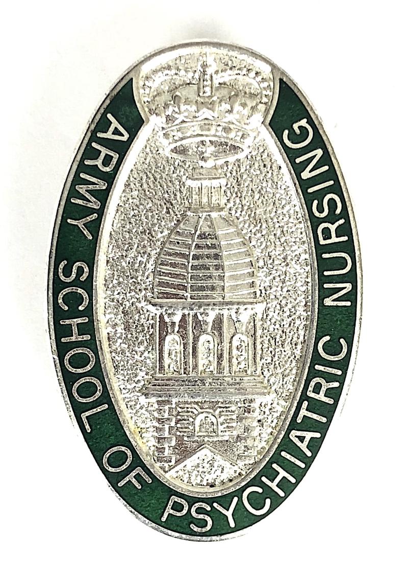 Army School of Psychiatric Nursing Netley Military Hospital Badge