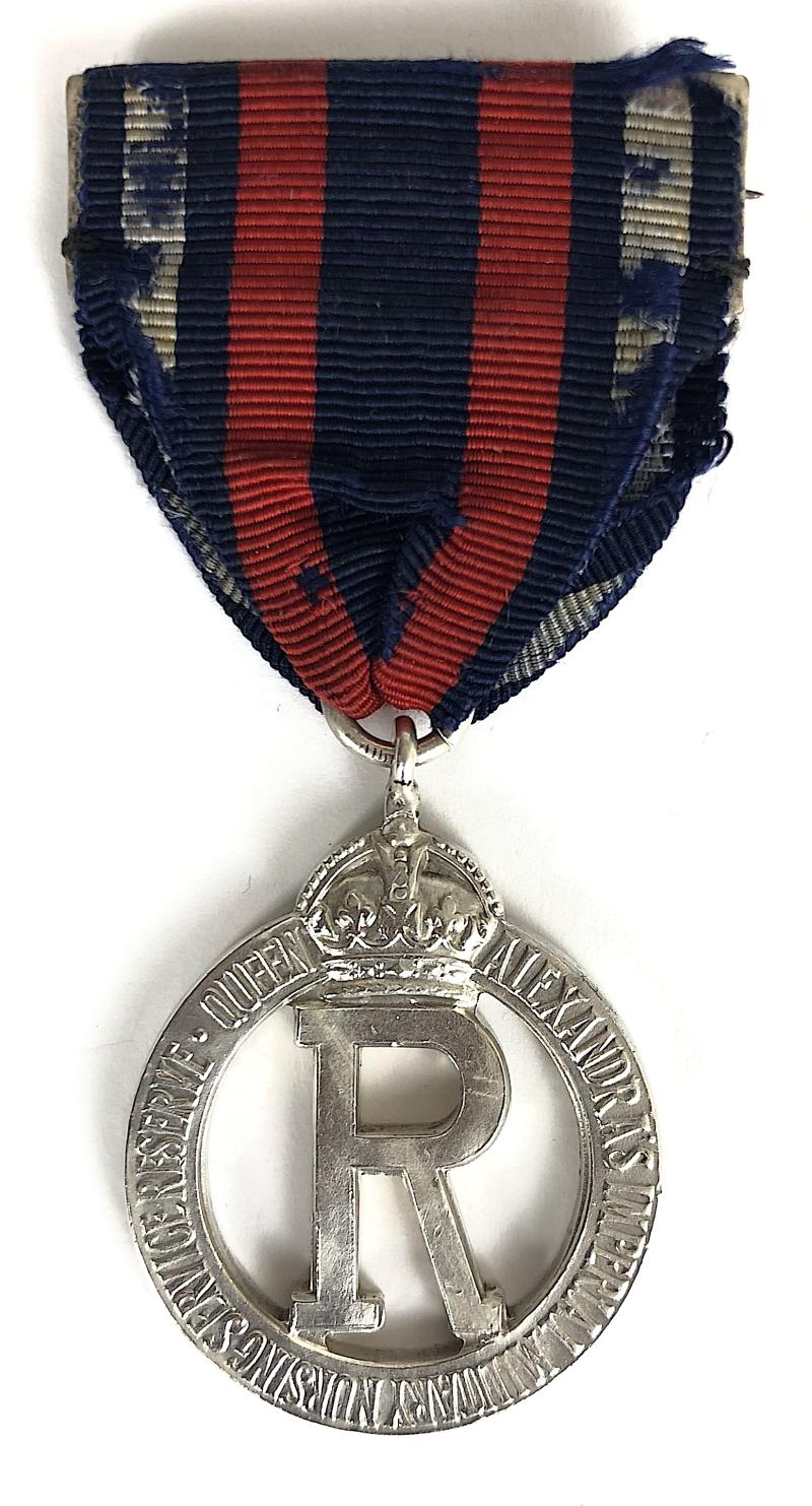 Queen Alexandras Imperial Military Nursing Service Reserve QAIMNSR 1917 Silver Medal