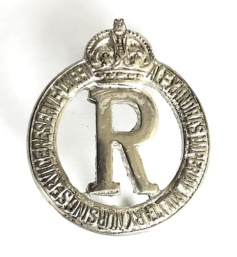 Queen Alexandras Imperial Military Nursing Service Reserve cap / collar badge