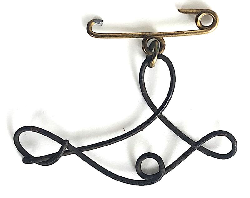 British Red Cross 1916 Zeppelin wire card backing sold to raise funds for the war effort