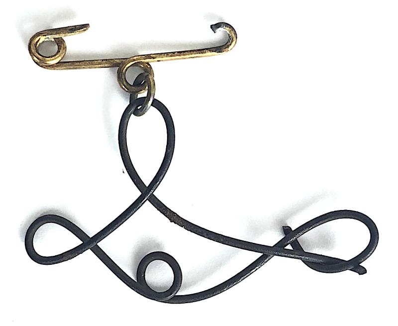 British Red Cross 1916 Zeppelin wire card backing sold to raise funds for the war effort