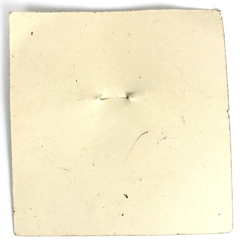 British Red Cross 1916 Zeppelin wire card backing sold to raise funds for the war effort