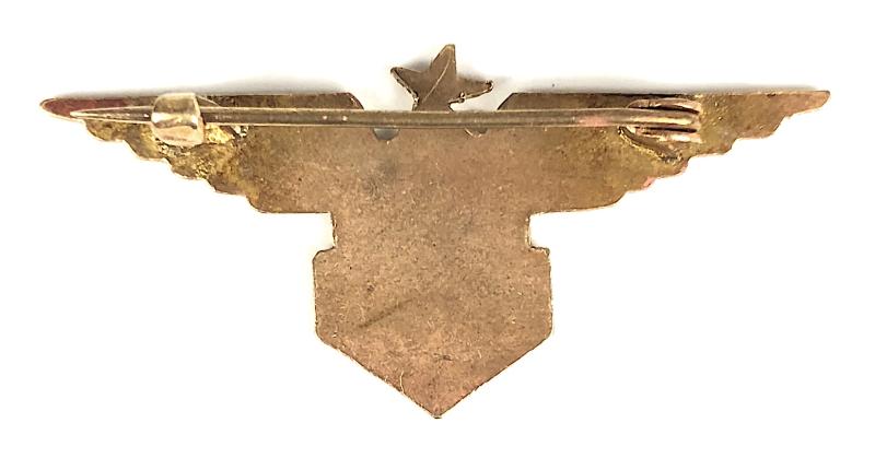 WW2 Free French Air Force pilots wing Forces FAFL supporters badge