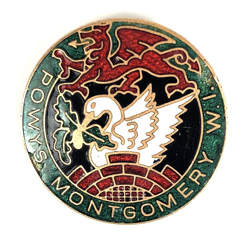 Womens Institutes WI Powys Montgomery Welsh badge