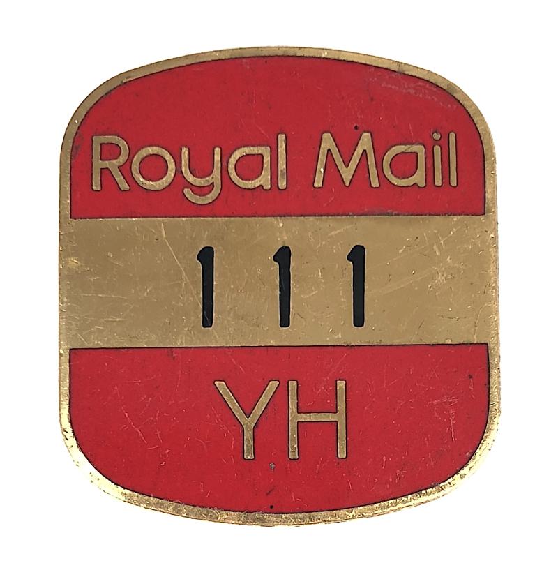 General Post Office GPO Royal Mail postmans security area badge