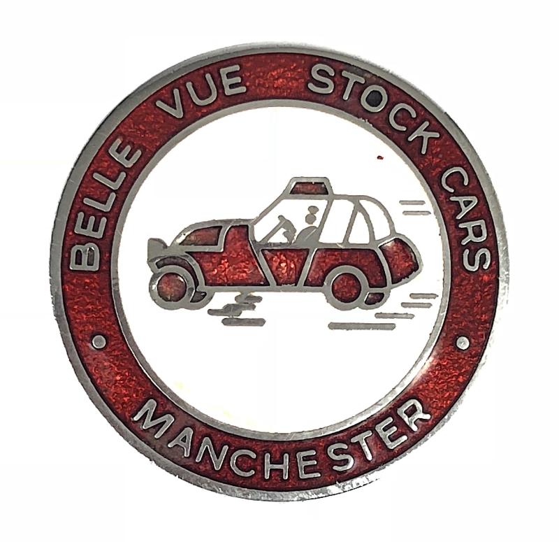 Belle Vue Stock Cars Manchester badge by Reeves & Co