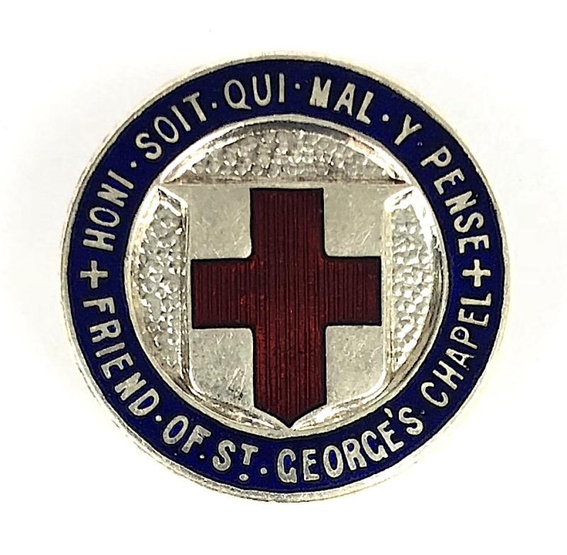 Friends of St George’s Chapel supporters badge Windsor Berkshire