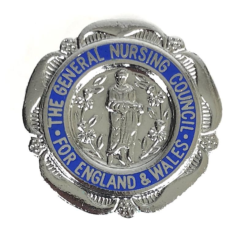 General Nursing Council State Registered Nurse 1972 SRN Badge