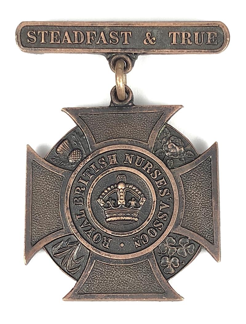 Royal British Nurses Association named badge