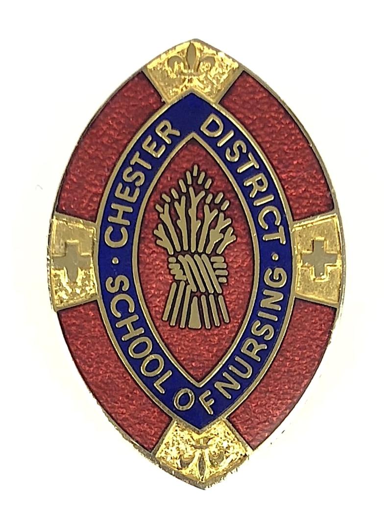 Chester District School of Nursing hospital badge