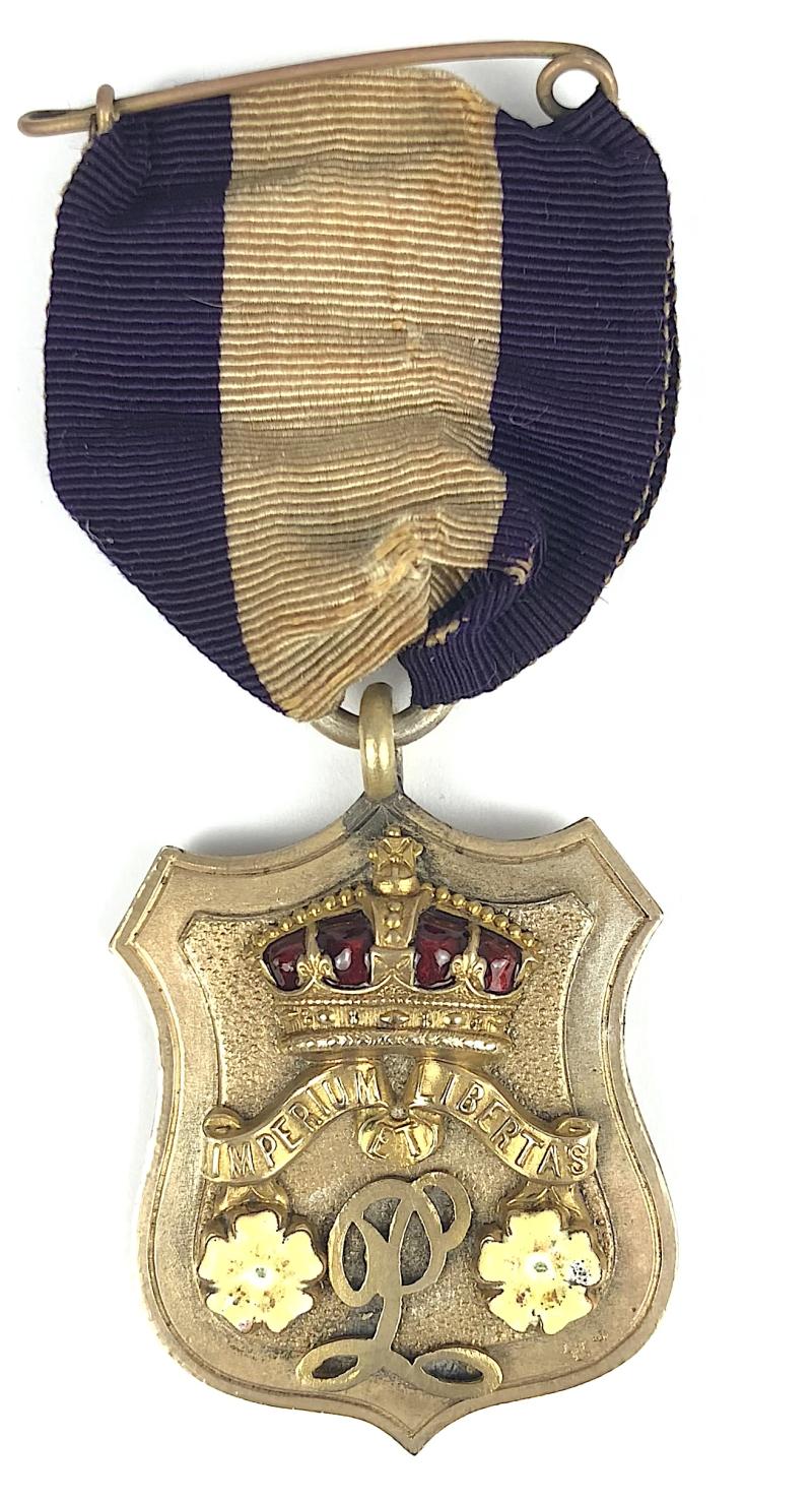 Primrose League 1886 Victorian Medal