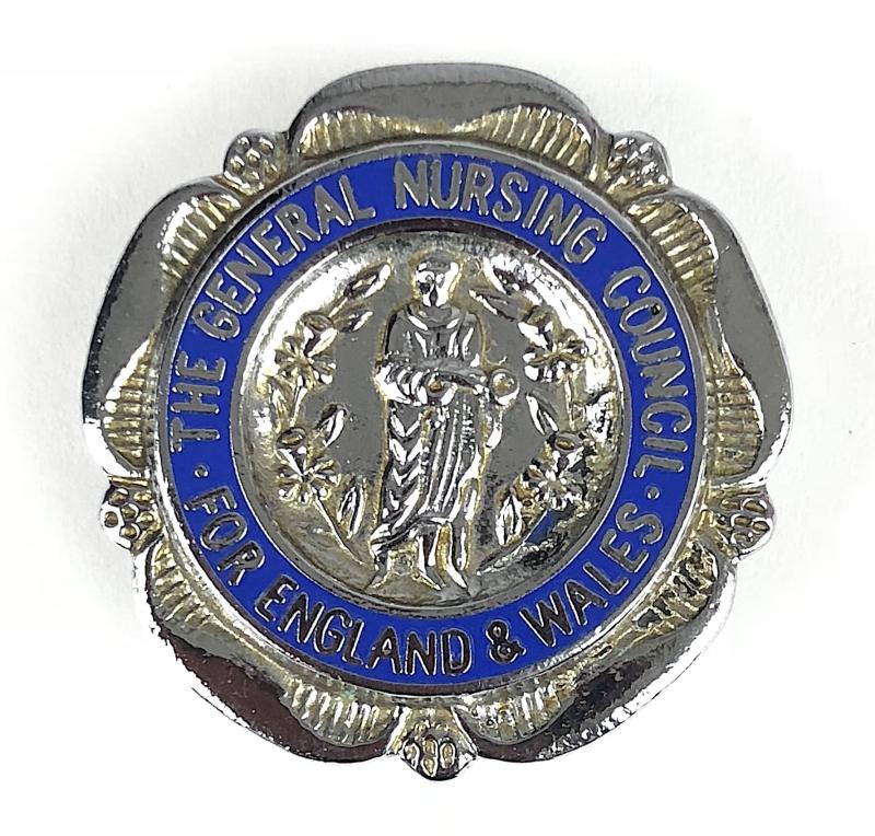 General Nursing Council registered mental nurse RMN qualification DUPLICATE badge