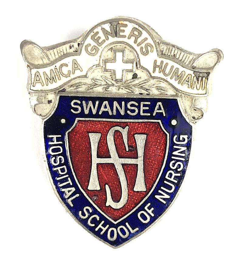 Swansea Hospital School of Nursing Named Badge Wales