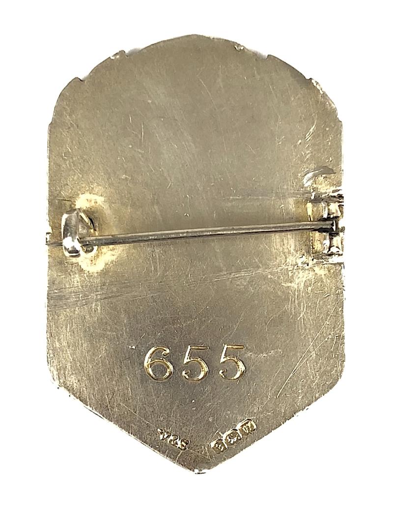 General Hospital Nottingham 1946 Hm silver nurses badge