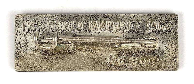 Boy Scouts 11th World Scout Jamboree Greece 1963 Laurel Award participants badge