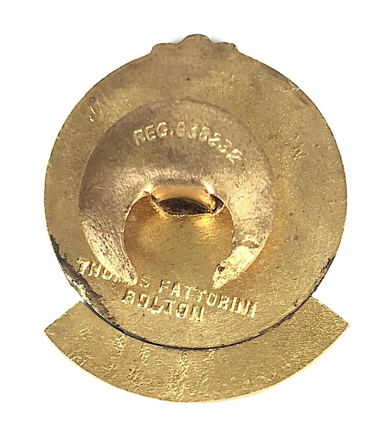 J. T. Dobbins Ltd On War Service 1915 Badge Manchester