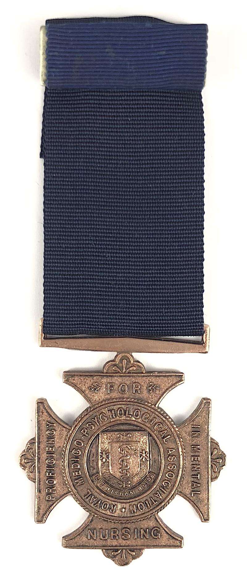 Royal Medico Psychological Assoc badge profficiency in mental nursing