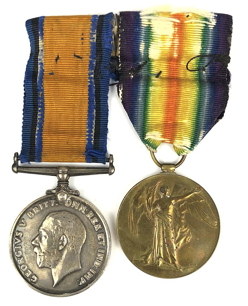 WW1 Labour Corps Pair of Medals