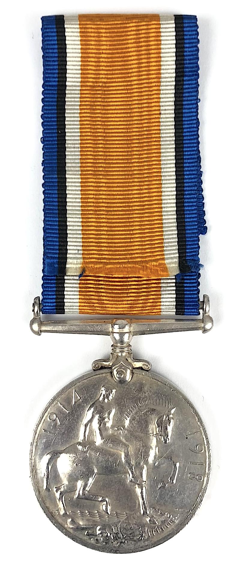 WW1 B.R.C. & ST.J.J British Silver War Medal