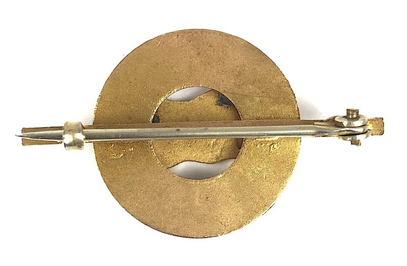 S.S. Ascania Cunard Shipping Line ships bouy pin badge circa 1911 - 1918