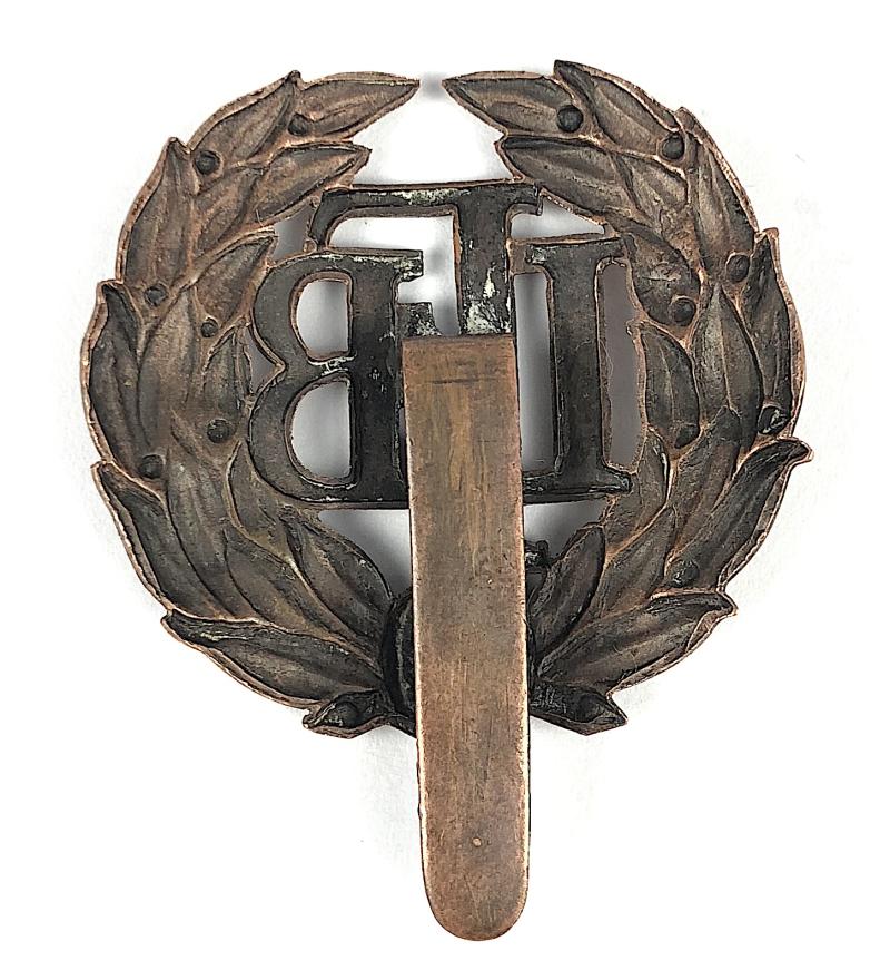 London Fire Brigade LFB bronze cap badge