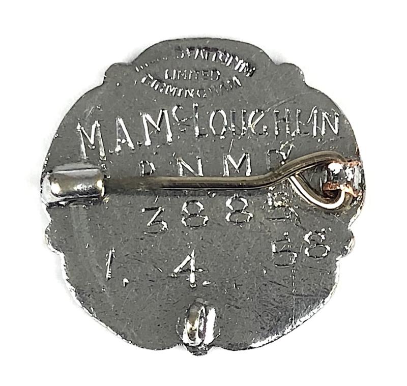 General Nursing Council Registered R.N.M.D. Nurse Badge