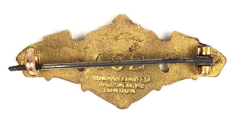 1905 - 1906 Newbury Racecourse horse racing club pin badge