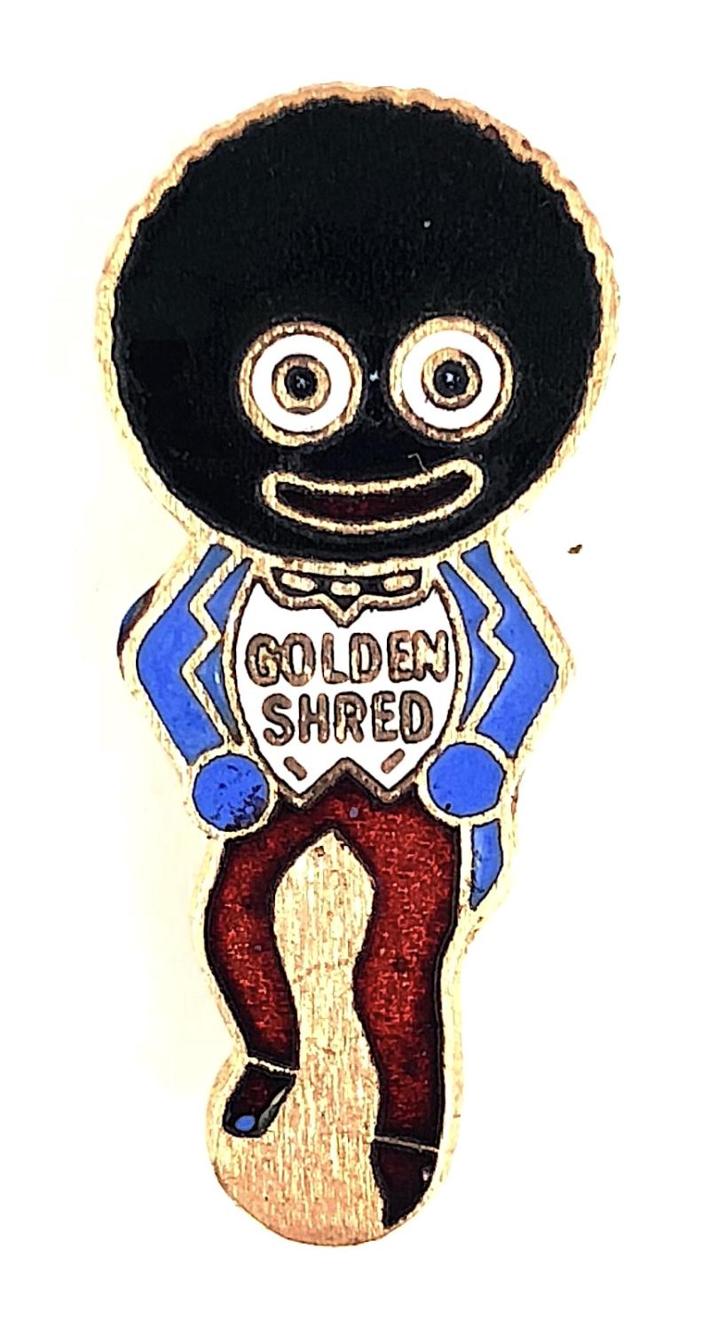 Robertsons Golly standard white waistcoat advertising badge J.R.Gaunt