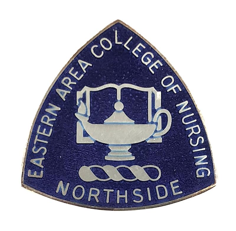 Eastern Area College of Nursing Northside 1982 Hm Silver Nurses Badge Belfast