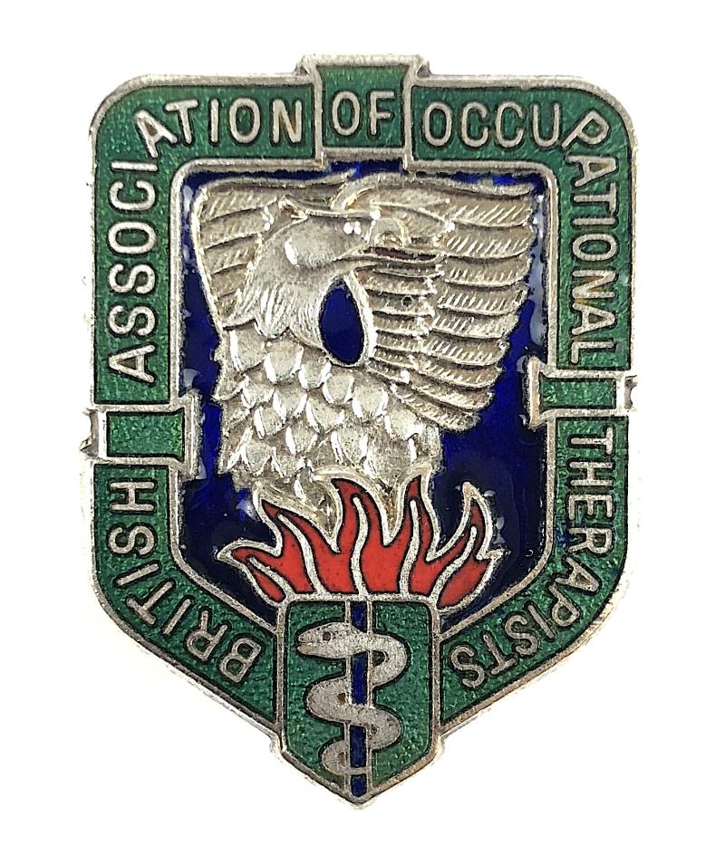British Association of Occupational Therapists Phoenix Trade Union Badge