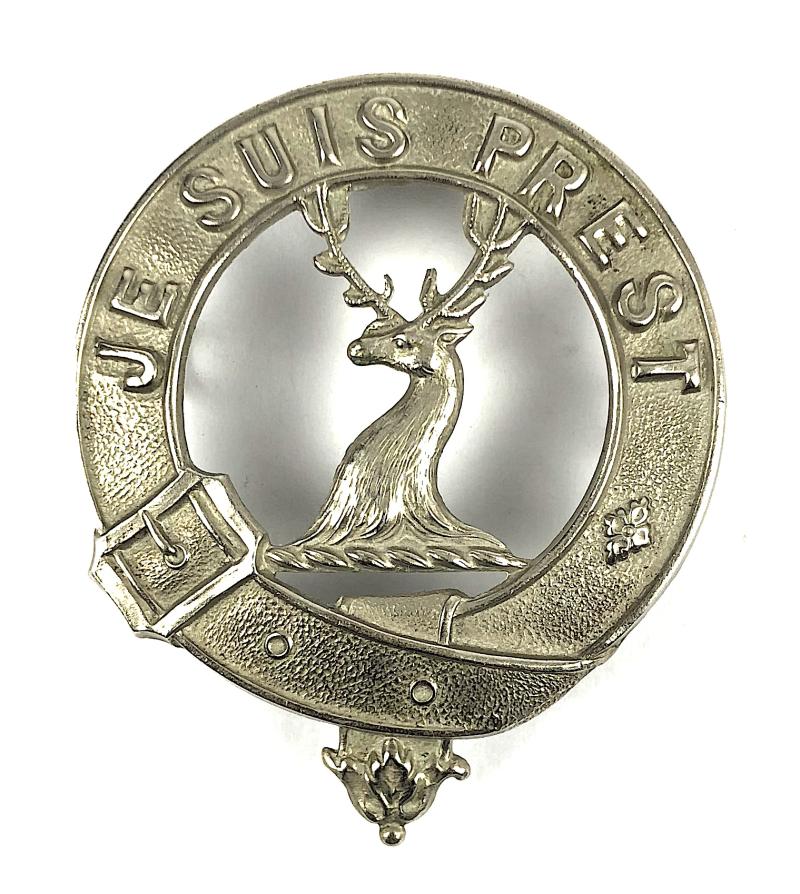 Lovat Scouts Yeomanry Bonnet Cap Badge post 1922