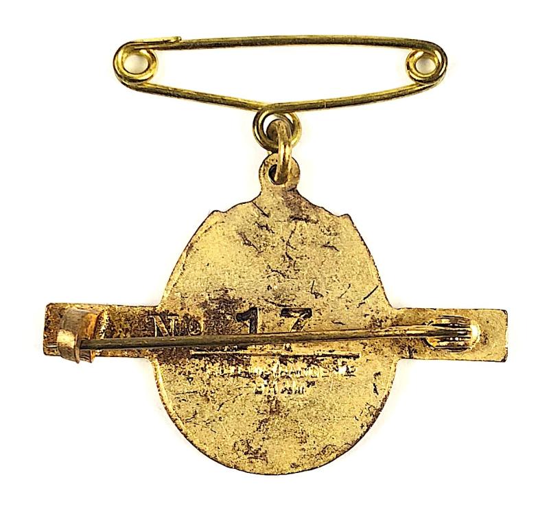 1972 -1973 Plumpton Regency Stand horse racing club badge East Sussex