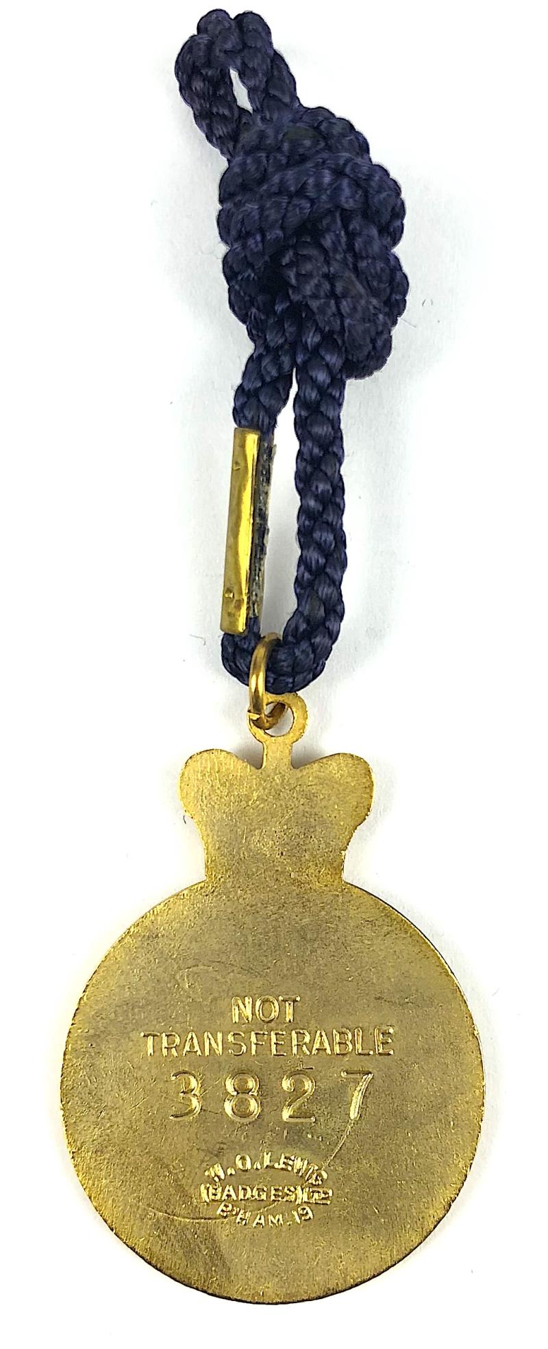 1989 Henley Royal Regatta Sesquicentenary stewards enclosure badge