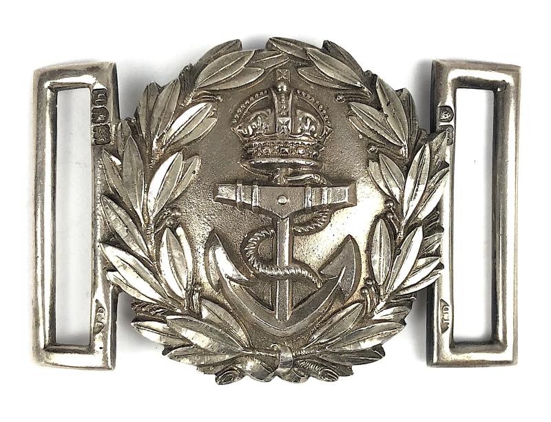 Queen Alexandra's Royal Naval Nursing Service QARNNS 1903 Hm silver buckle