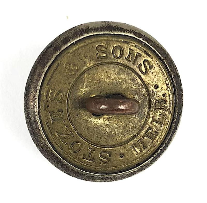 New South Wales Mounted Rifles White Metal Button Stokes post 1901