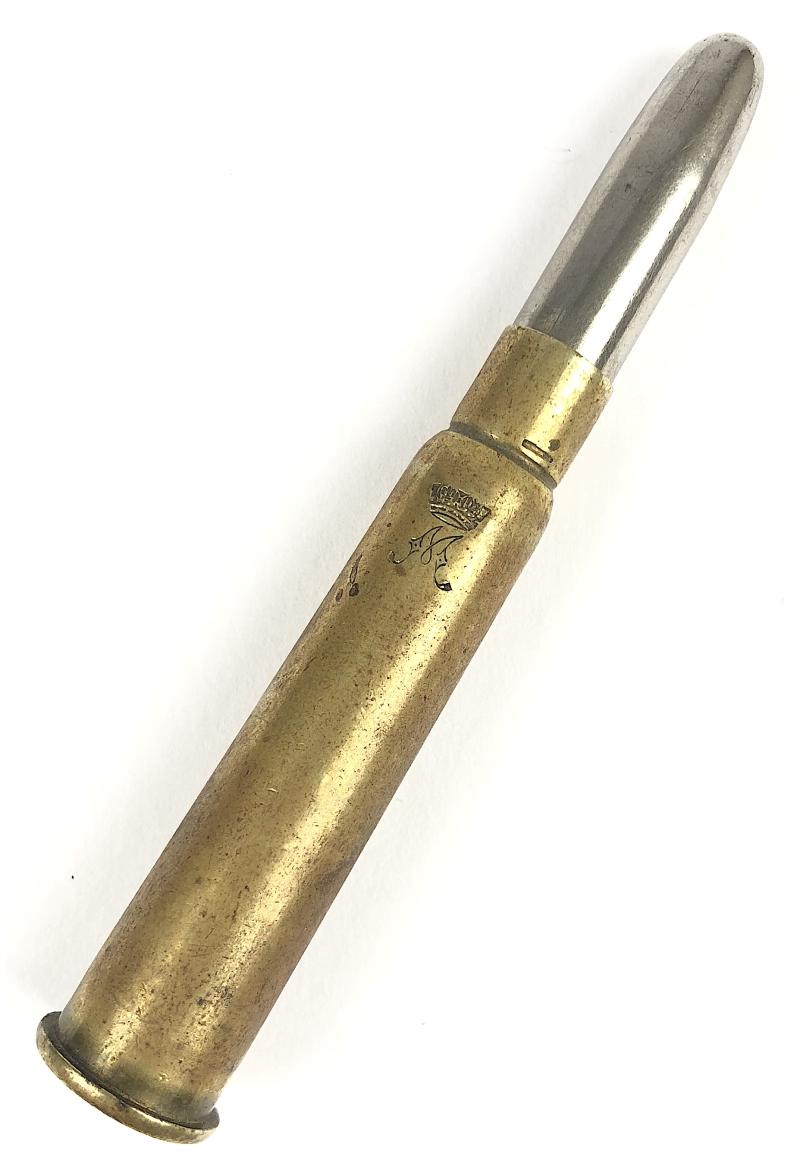 WW1 Princess Mary Christmas 1914 Gift Fund Nickel Top Bullet Pencil