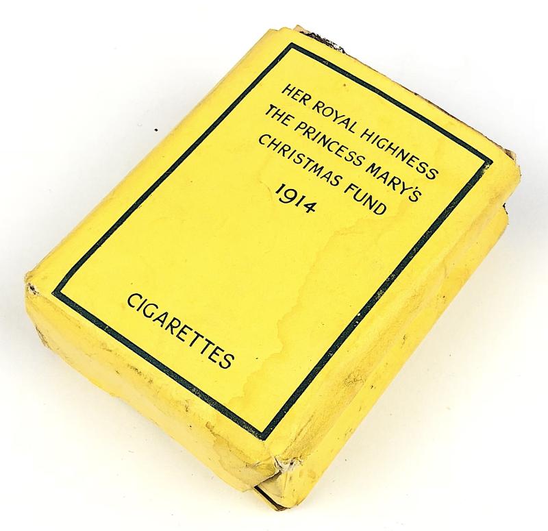 WW1 Princess Mary Christmas 1914 Gift Fund Packet of 19 Cigarettes