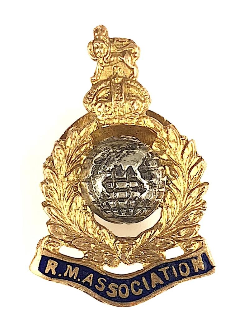 Royal Marines Association officially numbered membership badge