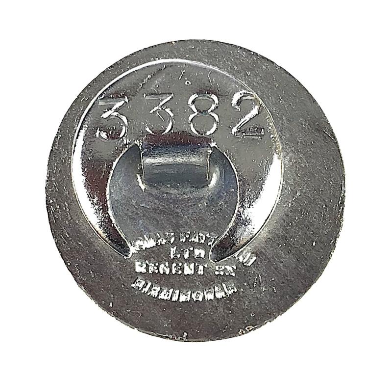 Old Comrades Association of The Army Commandos issue number 3382 badge