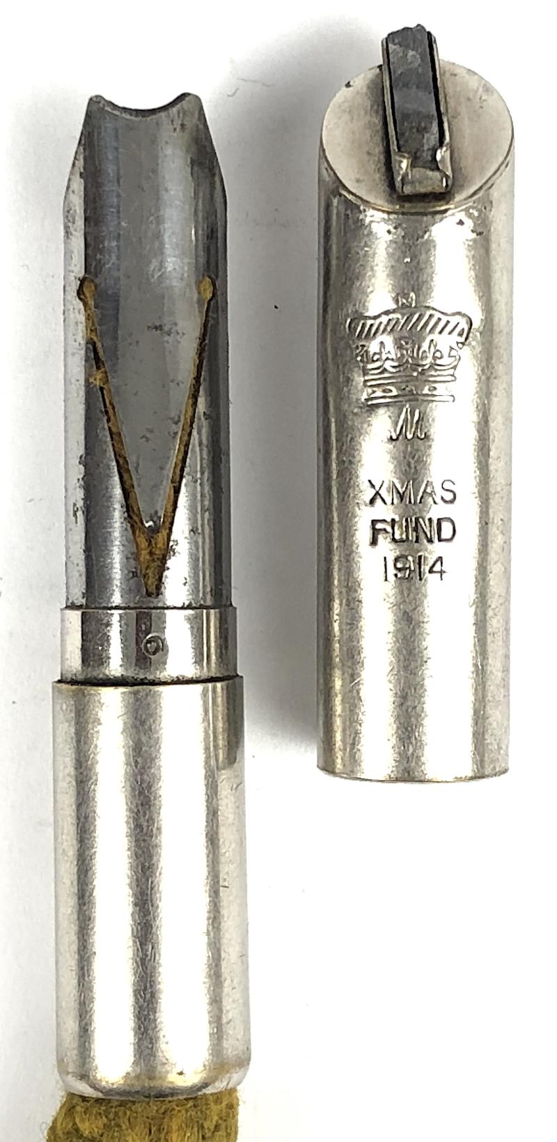 WW1 Princess Mary Christmas 1914 Gift Fund Lighter by Asprey London