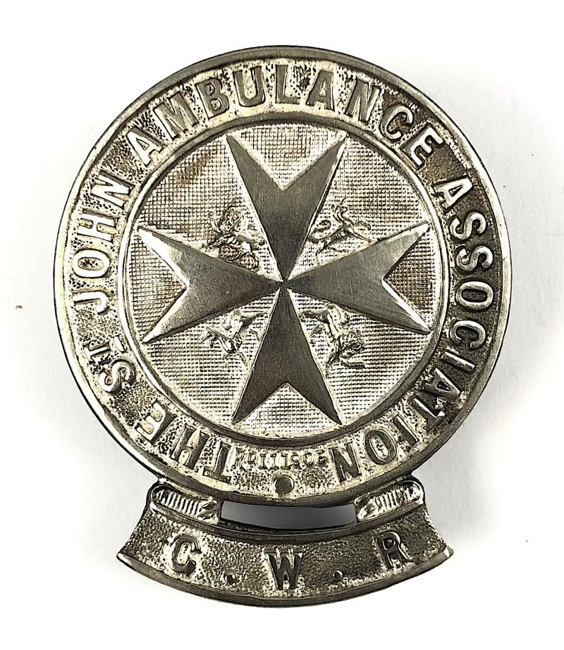 St John Ambulance Association Great Western Railway GWR Sleeve Badge