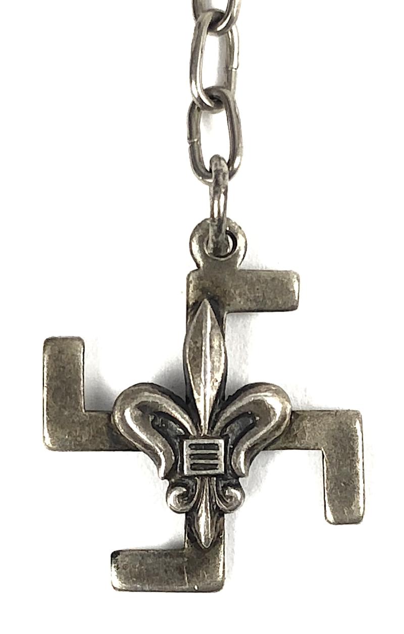 Boy Scouts Silver Thanks Badge circa 1911