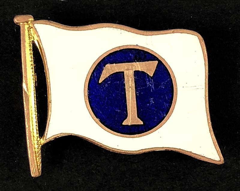 Thornycroft Company Ltd Shipbuilders House Flag Badge