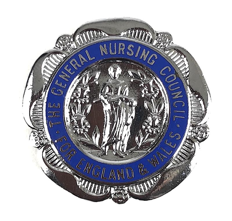 General Nursing Council State Registered Nurse 1957 SRN Named Badge
