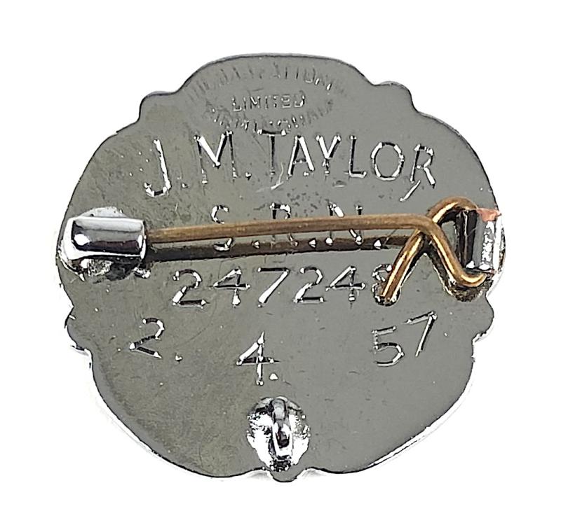 General Nursing Council State Registered Nurse 1957 SRN Named Badge