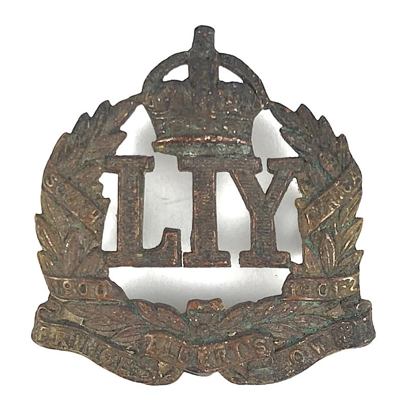 Leicestershire Imperial Yeomanry collar badge c.1905 - 08