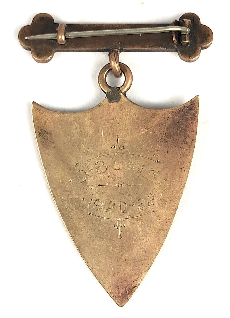 Nunquam Non Paratus Nurses M.F.H Hospital Nurses Badge c.1922