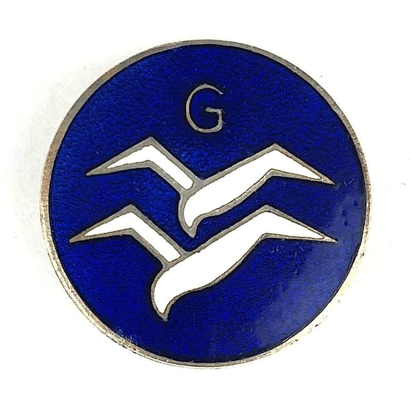 British Gliding Association BGA 'A & B' Certificate Pin Badge