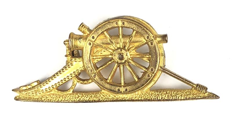 British Army Royal Artillery Senior NCO Pin Back Gun Badge